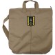 BORSA PORTACASCO BEIGE CON LOGO FRECCE TRICOLORI