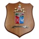 CREST IN METALLO SMALTATO LEGNO CL3 22 X 17 CM SCUOLA TEC ELETT ARTIGLIERIA