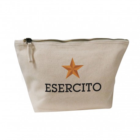 CANVAS ACCESSORY BAG ECRU