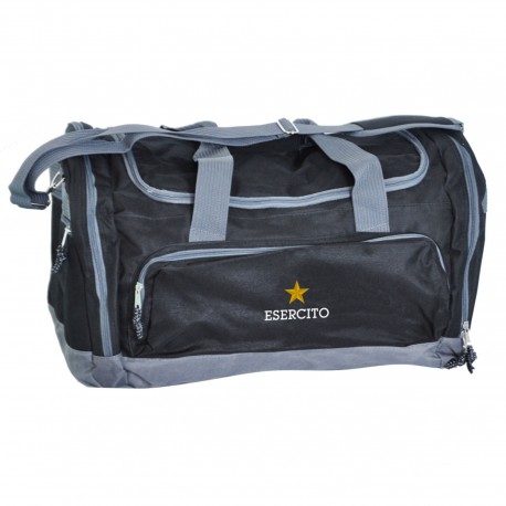 BORSONE SPORTIVO MULTITASCHE 70X34X36 CM ESERCITO