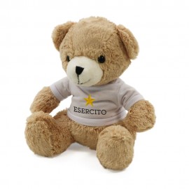 ORSETTO PELUCHE H 24 CM ESERCITO