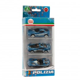 MODELLINO BURAGO POLIZIA 1:43 ALFA ROMEO GIULIA