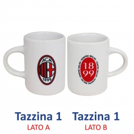 SET 2 TAZZINE IN CERAMICA WE THE PROUD