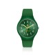 OROLOGIO CON CASSA POLICARBONATO D.36mm MOVIMENTO AL QUARZO PC21 TM CINTURINO VERDE