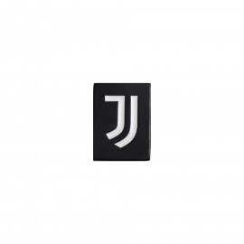 DISTINTIVO IN METALLO SMALTATO LOGO UFFICIALE JUVENTUS RETTANGOLARE