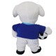 MASCOTTE PELUCHE H.22 CM MAGLIA BLUPANTALONCINO BIANCO FIGC