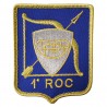 PATCH DISTINTIVO RICAMATO CON VELCRO 90x70 MM 1 ROC