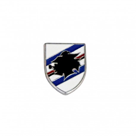 DISTINTIVO IN METALLO SMALTATO LOGO UFFICALE SAMPDORIA