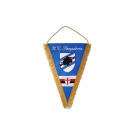 GAGLIARDETTO TRIANGOLARE 14X17CM SAMPDORIA